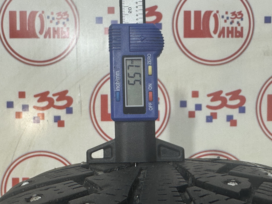 Шина Б/У 195/65 R15 Зима Шипы  NOKIAN HKPL-5/SUV-5 Кат. 5