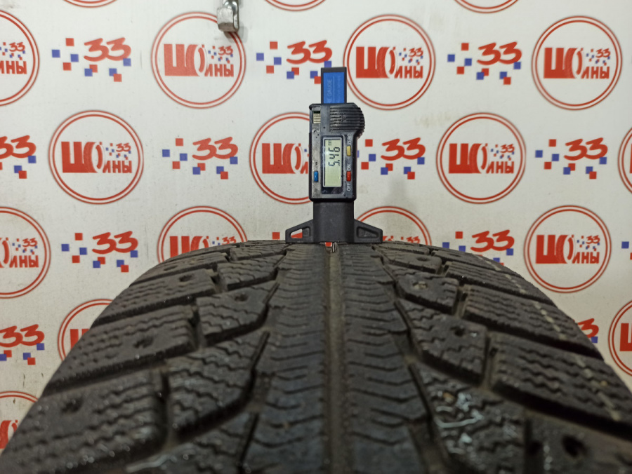 Шина Б/У 235/55 R17 Зима Шипы  GISLAVED Nord Frost-5 Кат. 5