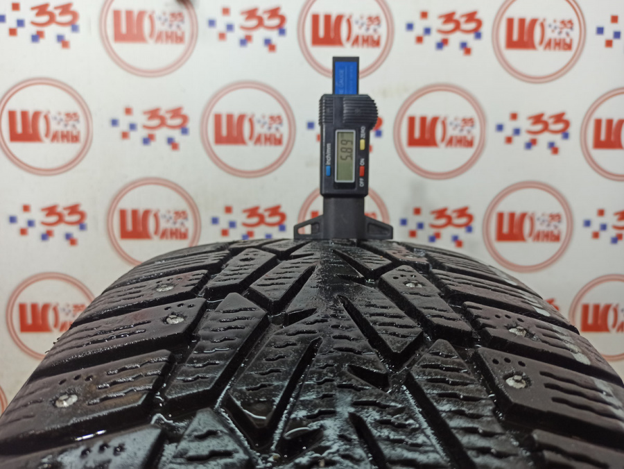 Б/У 215/55 R17 Зима Шипы  NOKIAN HKPL-7/SUV-7 Кат. 3