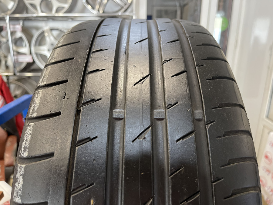 Шина Б/У 225/45 R17 Лето CONTINENTAL C.Sport Contact-3 Кат. 5