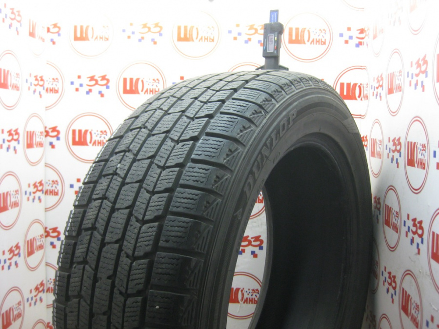 Шина Б/У 225/55 R18 Зима DUNLOP Graspic DS-3 Кат. 4