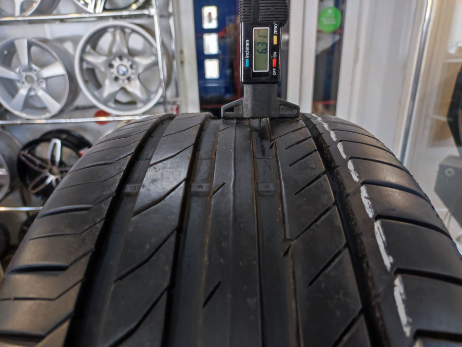 Шина Б/У 235/40 R18 Лето CONTINENTAL C.Sport Contact-5 Кат. 3