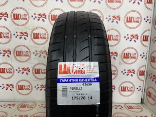 Б/У 175/70 R14 Лето PIRELLI P-1 Cinturato  Кат. 4