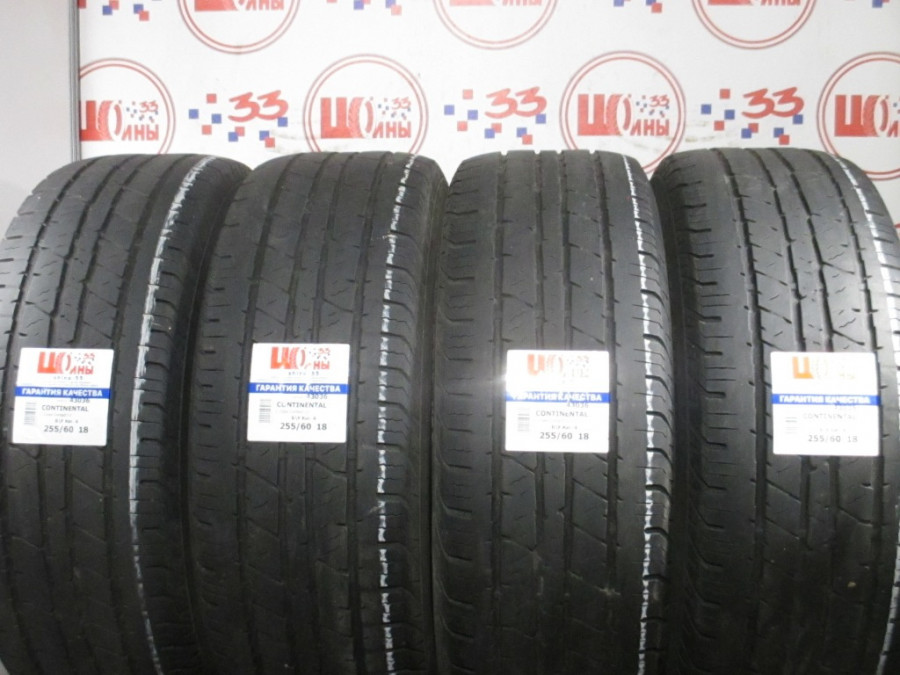 Шина Б/У 255/60 R18 Лето CONTINENTAL C.Cross Contact LX Кат. 4