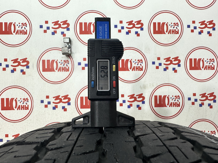Шина Б/У 265/60 R18 Лето DUNLOP Grandtrek AT-22 Кат. 3