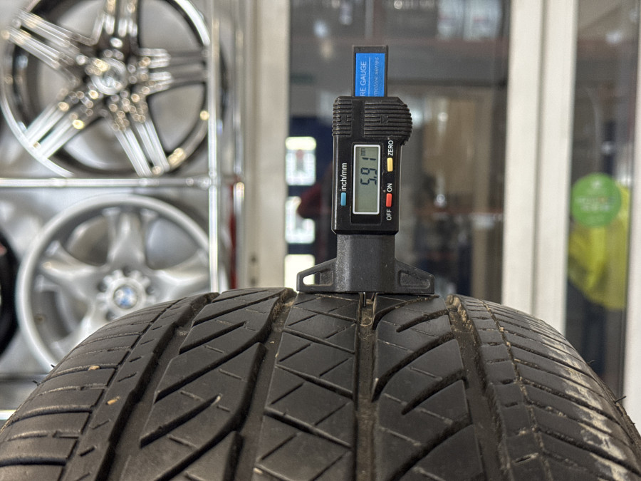 Шина Б/У 235/55 R20 Лето BRIDGESTONE Dueler H/P Sport AS Кат. 2