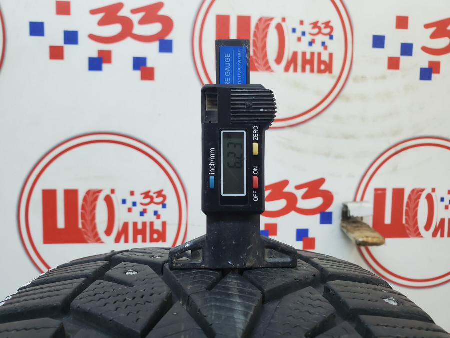 Шина Б/У 205/55 R16 Зима Шипы  GISLAVED Nord Frost-100 Кат. 3