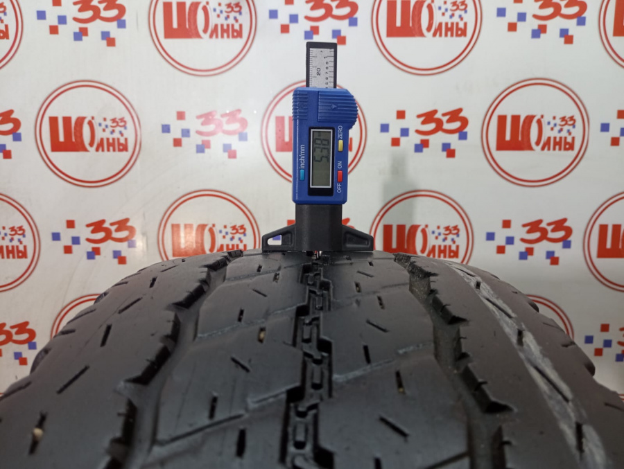 Шина Комплект 4 шины Б/У 215/70 R15C Лето Bridgestone Duravis R630 износ 25-50%