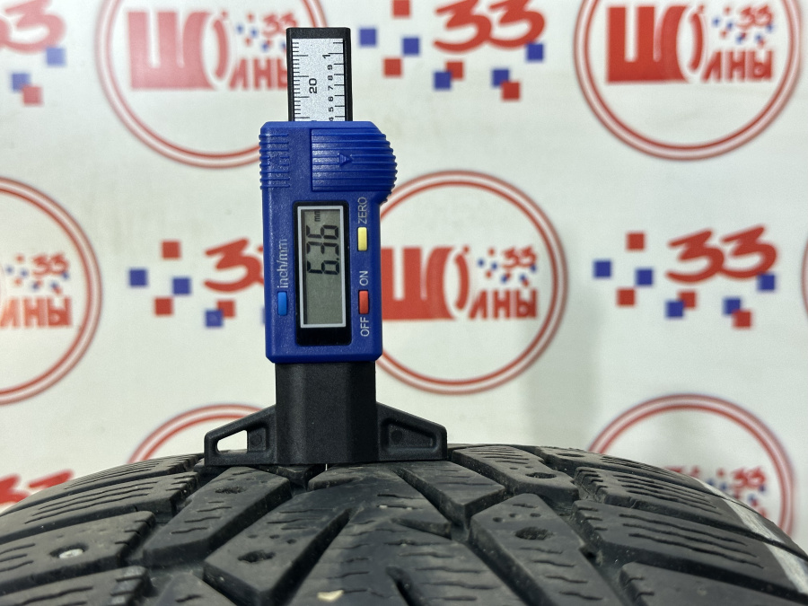 Шина Б/У 205/55 R16 Зима Шипы  NOKIAN HKPL-7/SUV-7 RSC Кат. 5