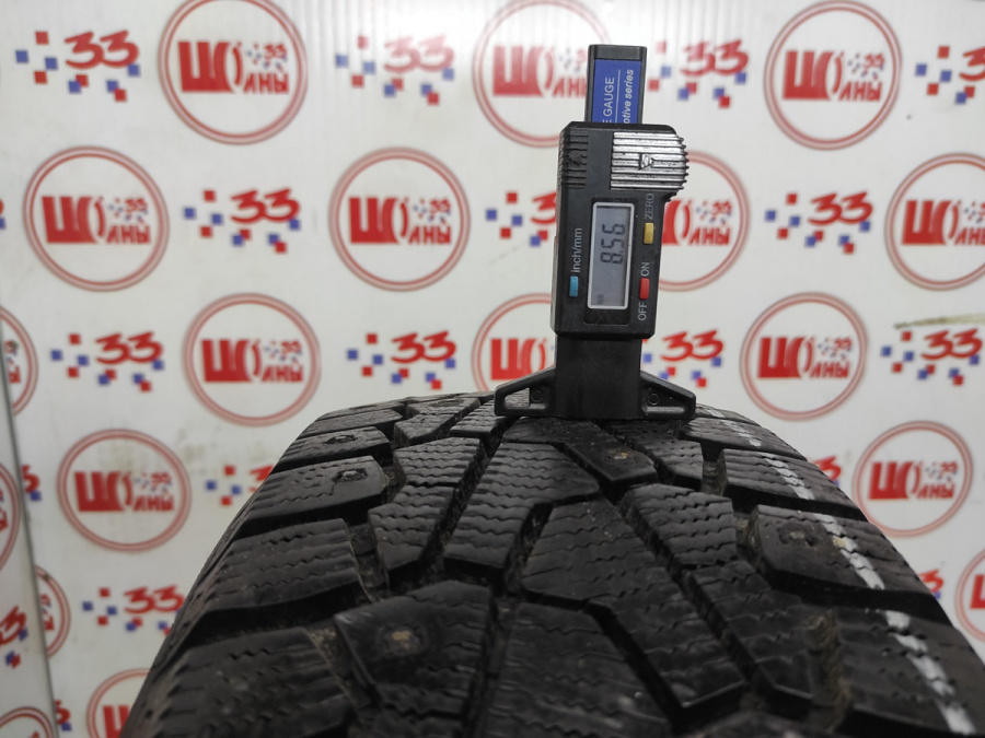 Шина Б/У 185/60 R15 Зима Шипы  PIRELLI Ice Zero Кат. 2