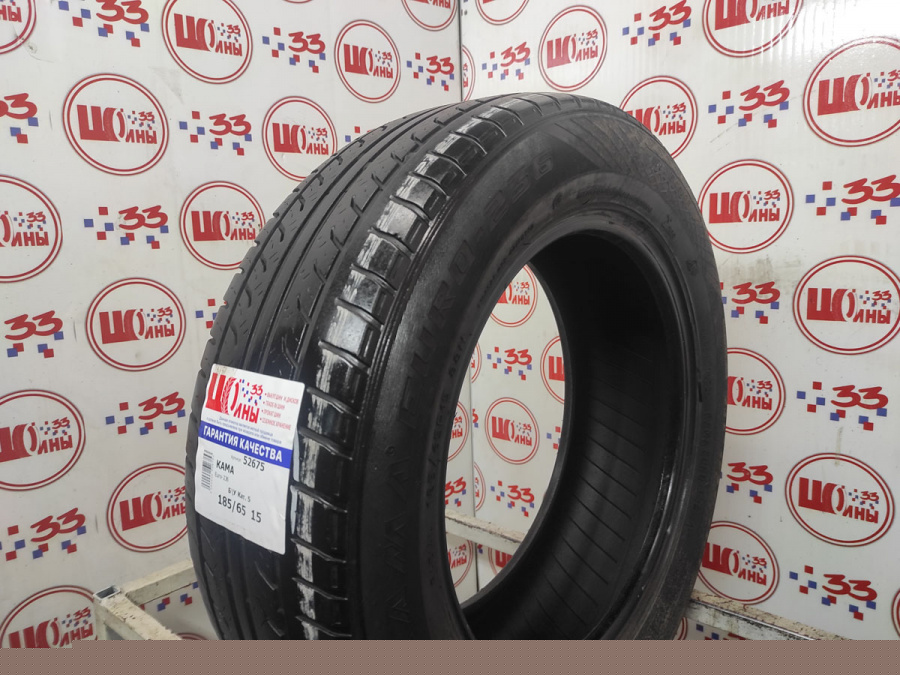 Шина Б/У 185/65 R15 Лето КАМА Euro-236 Кат. 5