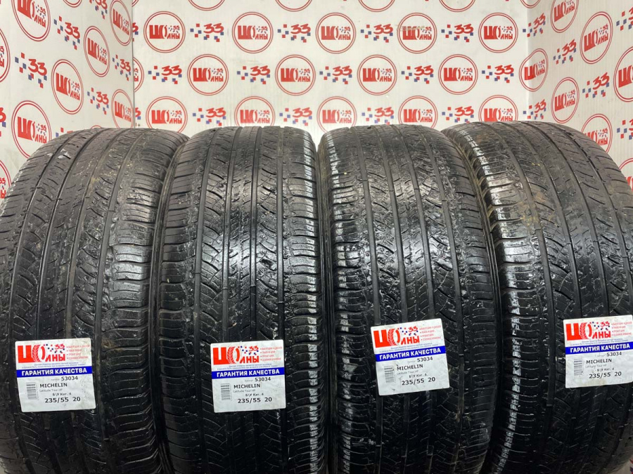 Шина Б/У 235/55 R20 Лето MICHELIN Latitude Tour HP Кат. 4
