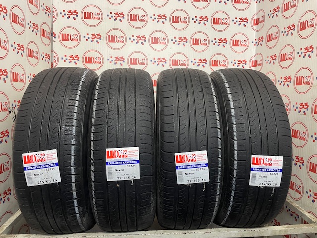 Шина Б/У 215/65 R16 Лето Nexen CP-672a Кат. 5