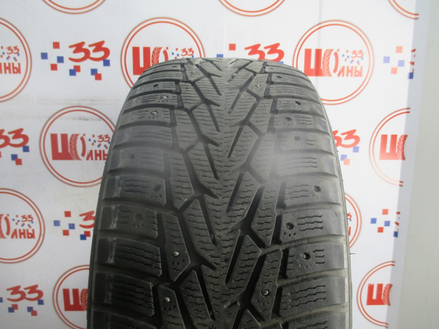 Шина Б/У 245/50 R18 Зима Шипы  NOKIAN HKPL-7/SUV-7 RSC Кат. 4