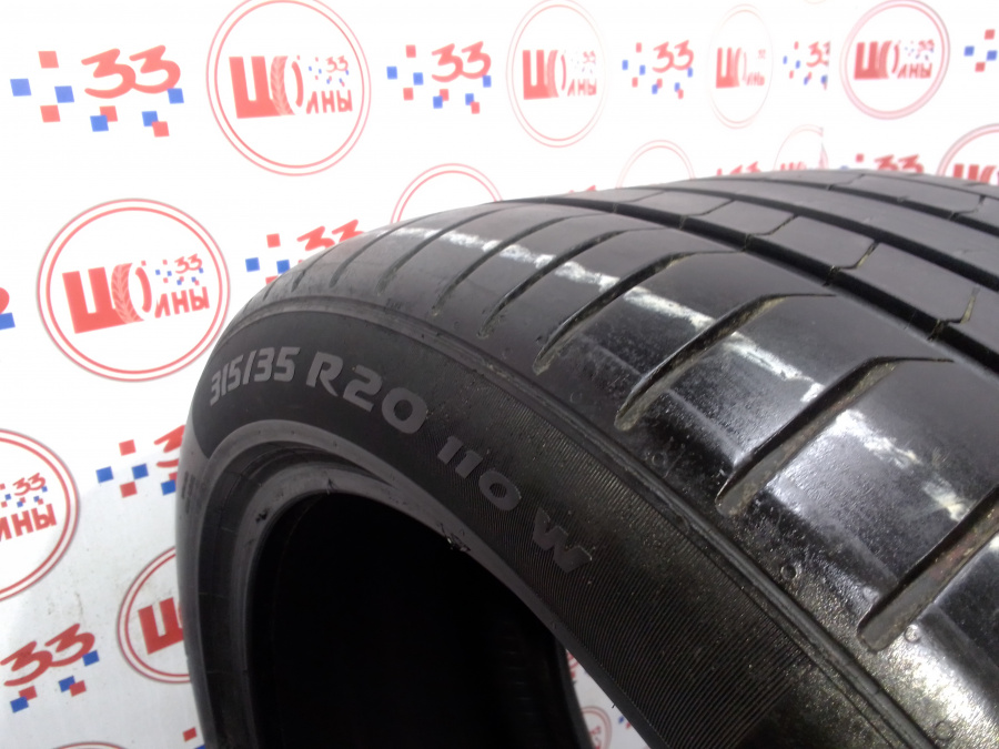 Шина Б/У 315/35 R20 Лето Pirelli P-ZERO RSC Кат. 4