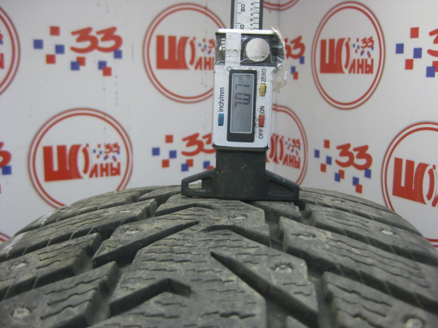 Шина Б/У 235/55 R19 Зима Шипы  NOKIAN HKPL-8/SUV-8 Кат. 3
