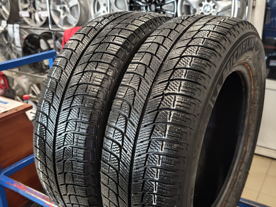 Шина Б/У 195/65 R15 Зима MICHELIN X-ICE-3 Кат. 3