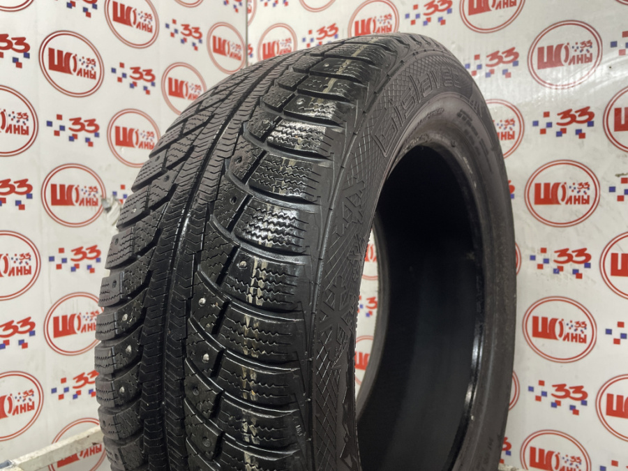 Шина Б/У 235/55 R17 Зима Шипы  GISLAVED Nord Frost-5 Кат. 4