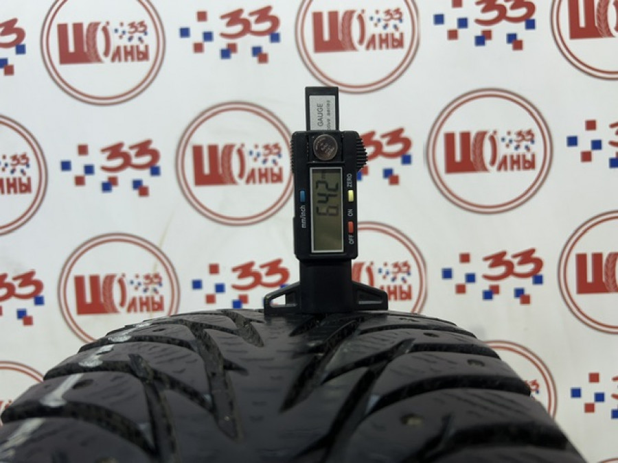 Шина Б/У 195/55 R16 Зима Шипы  YOKOHAMA Ice Guard IG-35 Кат. 3