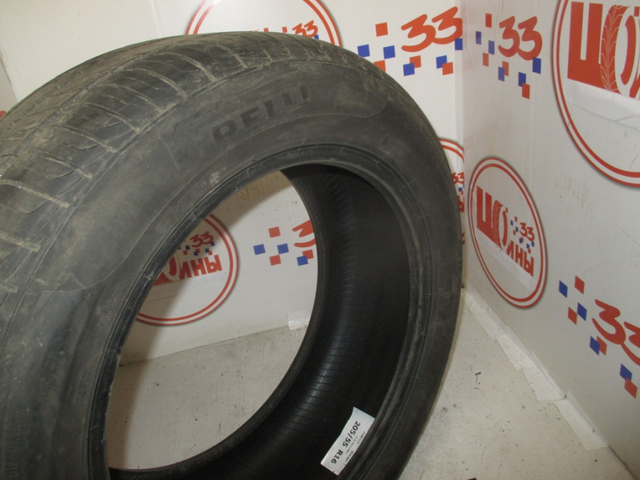 Б/У 205/55 R16 Лето PIRELLI P-1 Cinturato  Кат. 3