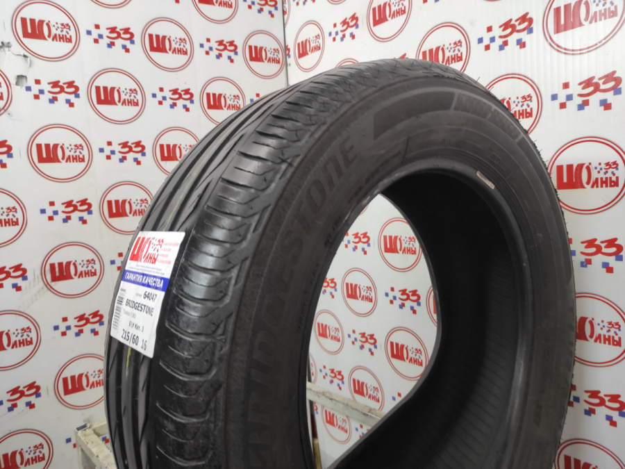 Шина Б/У 215/60 R16 Лето BRIDGESTONE Turanza T-001 Кат. 3