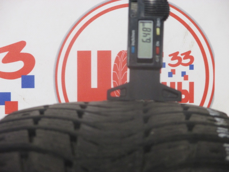 Шина Б/У 205/55 R16 Зима Шипы  MICHELIN X-Ice North-3 Кат. 4