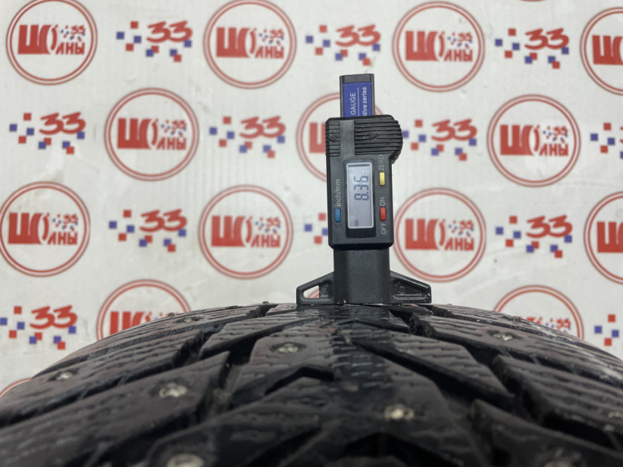 Шина Б/У 235/55 R18 Зима Шипы  NOKIAN HKPL-8/SUV-8 Кат. 2