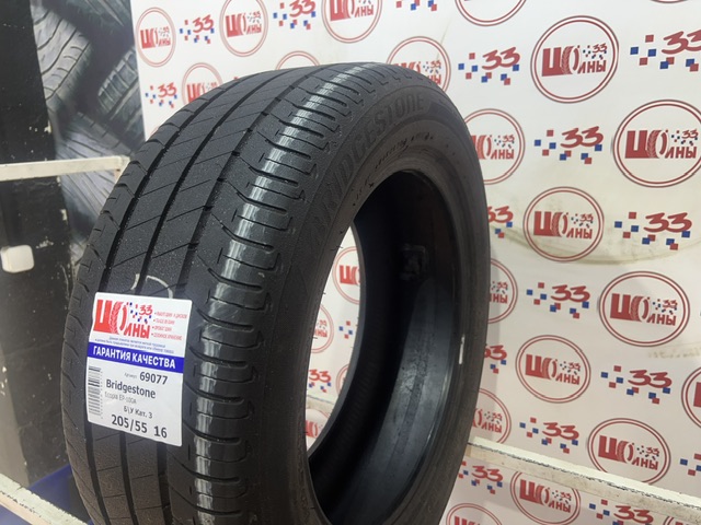 Б/У 205/55 R16 Лето BRIDGESTONE Ecopia EP-100A Кат. 3