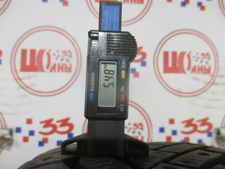 Шина Б/У 225/65 R17 Зима Шипы  CONTINENTAL C.  Ice Contact Кат. 4