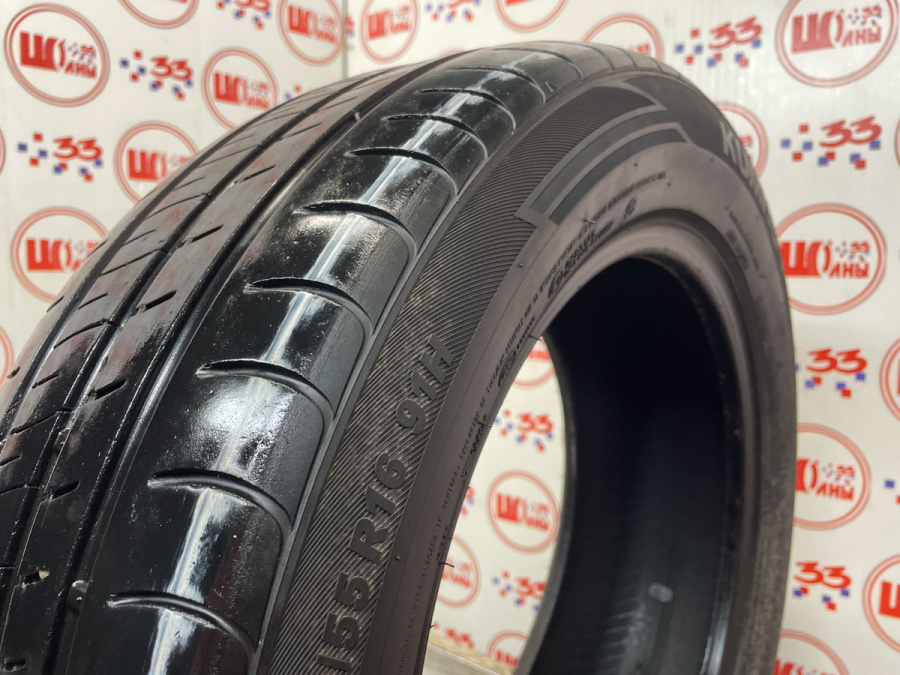 Шина Б/У 205/55 R16 Лето KUMHO KH-27 Кат. 4