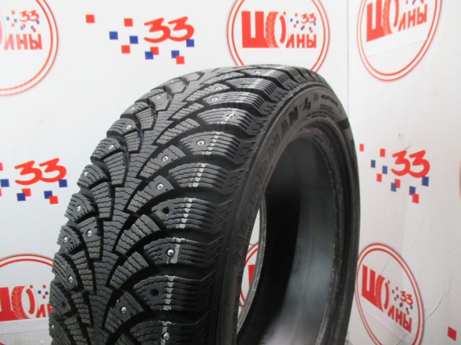 Шина Б/У 205/50 R16 Зима Шипы  NORDMAN 4 Кат. 2