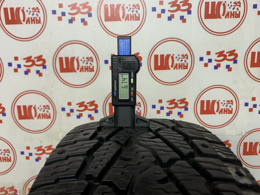 Шина Б/У 205/65 R16C Зима Шипы  NOKIAN HKPL-CR-3 Кат. 3
