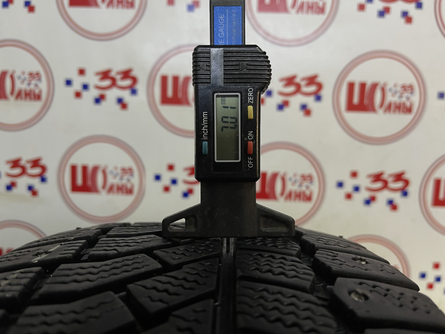 Шина Б/У 205/55 R16 Зима Шипы  Viatti Brina Nordico V-522 Кат. 3