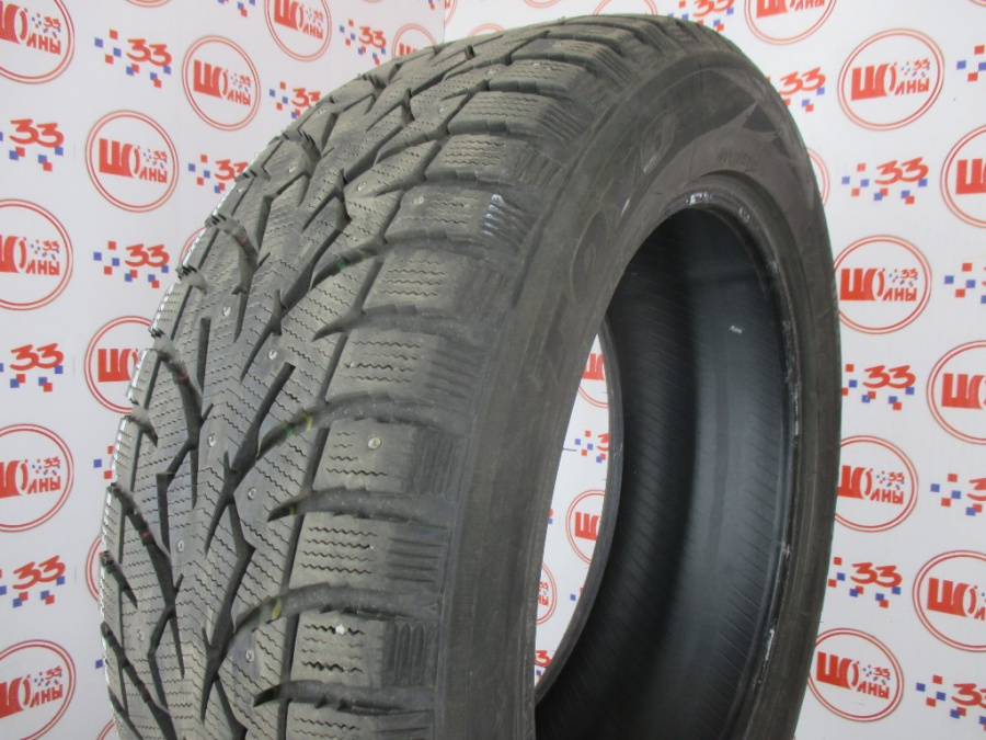 Шина Б/У 235/55 R18 Зима Шипы  TOYO Observe G3-Ice Кат. 2