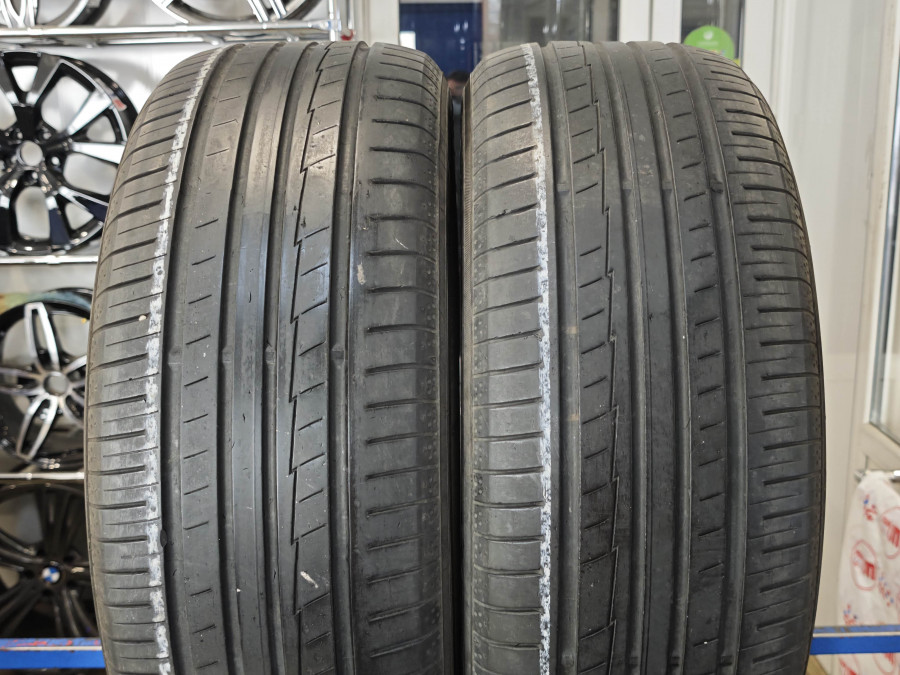 Б/У 225/55 R17 Лето YOKOHAMA Blu Earth-A AE-50 Кат. 4