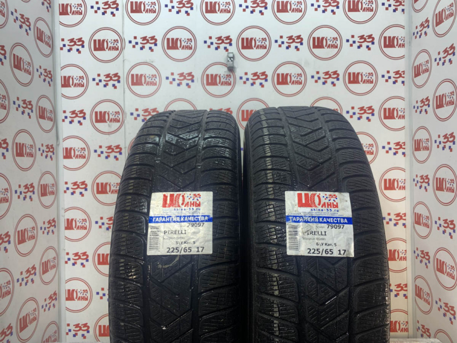 Б/У 225/65 R17 Зима PIRELLI Scorpion Winter Кат. 5