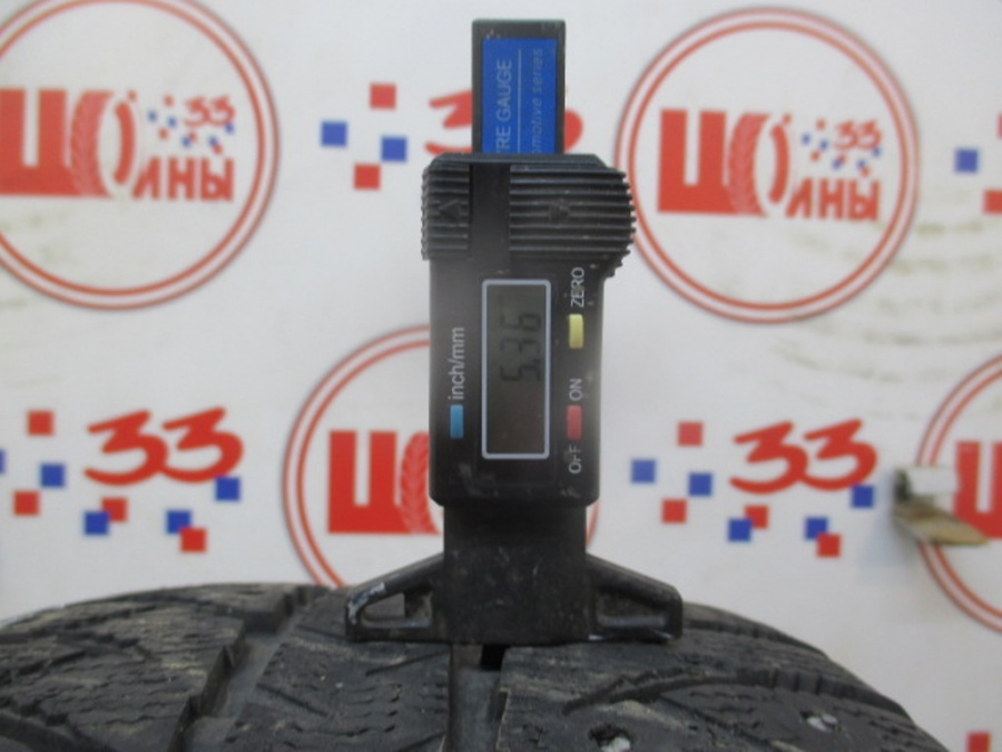 Шина Б/У 215/55 R16 Зима Шипы  BRIDGESTONE IC-7000 Кат. 4