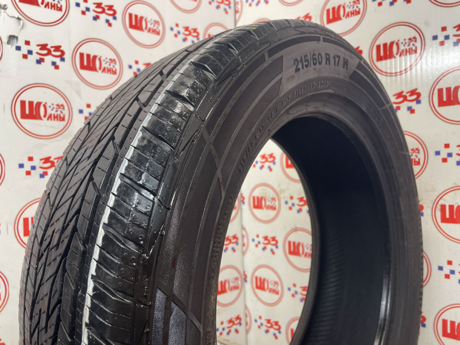 Шина Б/У 215/60 R17 Лето CONTINENTAL C.Cross Contact LX-2 Кат. 3