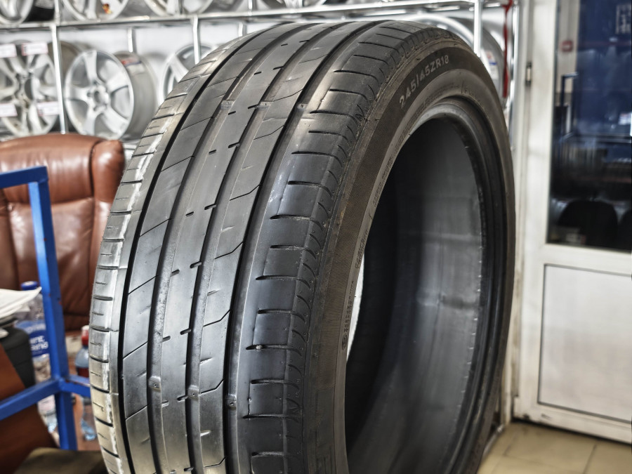 Б/У 245/45 R18 Лето Nexen N`fera AU5 Кат. 5