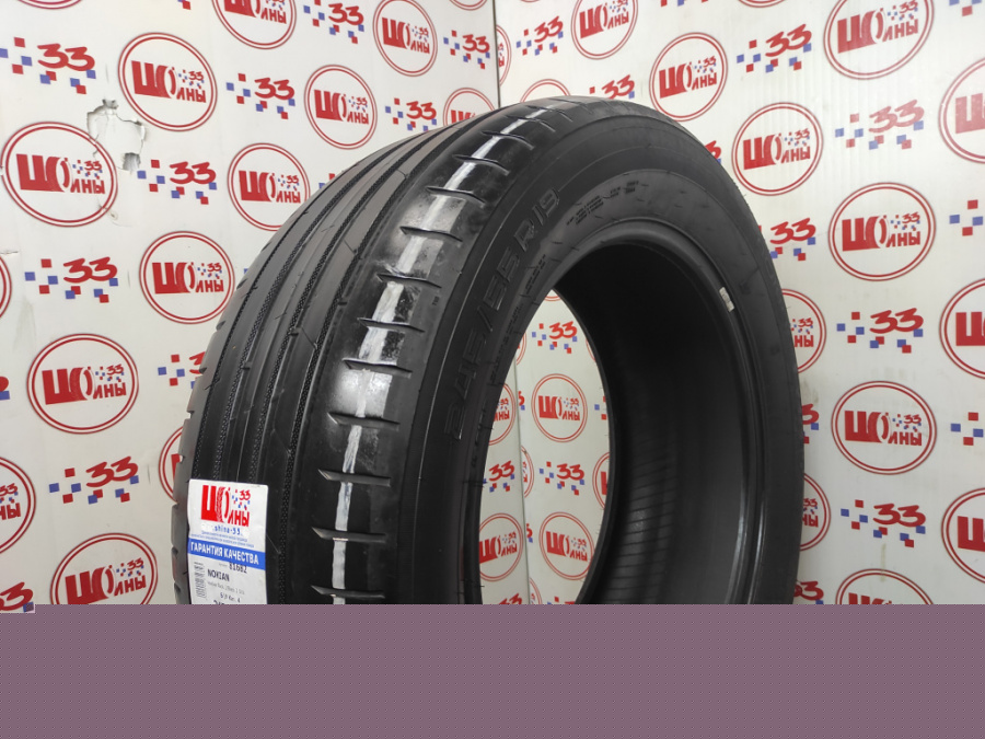 Шина Б/У 245/55 R19 Лето NOKIAN Hakka Black 2/Black 2 SUV Кат. 4