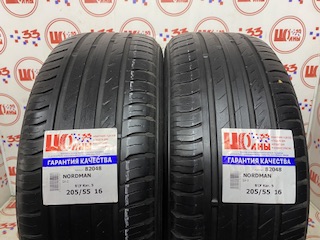Б/У 205/55 R16 Лето NORDMAN SX-2 Кат. 5