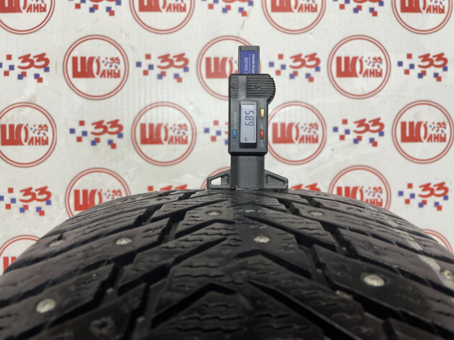 Шина Б/У 235/55 R17 Зима Шипы  NOKIAN HKPL-8/SUV-8 Кат. 3