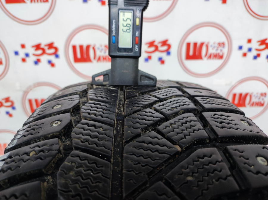 Б/У 195/65 R15 Зима Шипы  Viatti Brina Nordico V-522 Кат. 3
