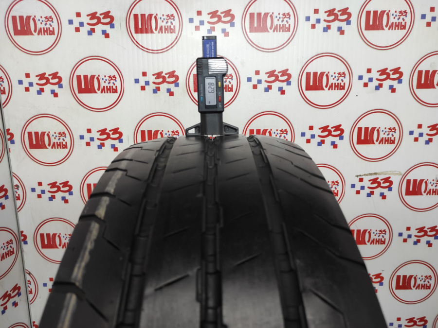 Шина Б/У 215/60 R17C Лето CONTINENTAL C.Van Contact 100 Кат. 4
