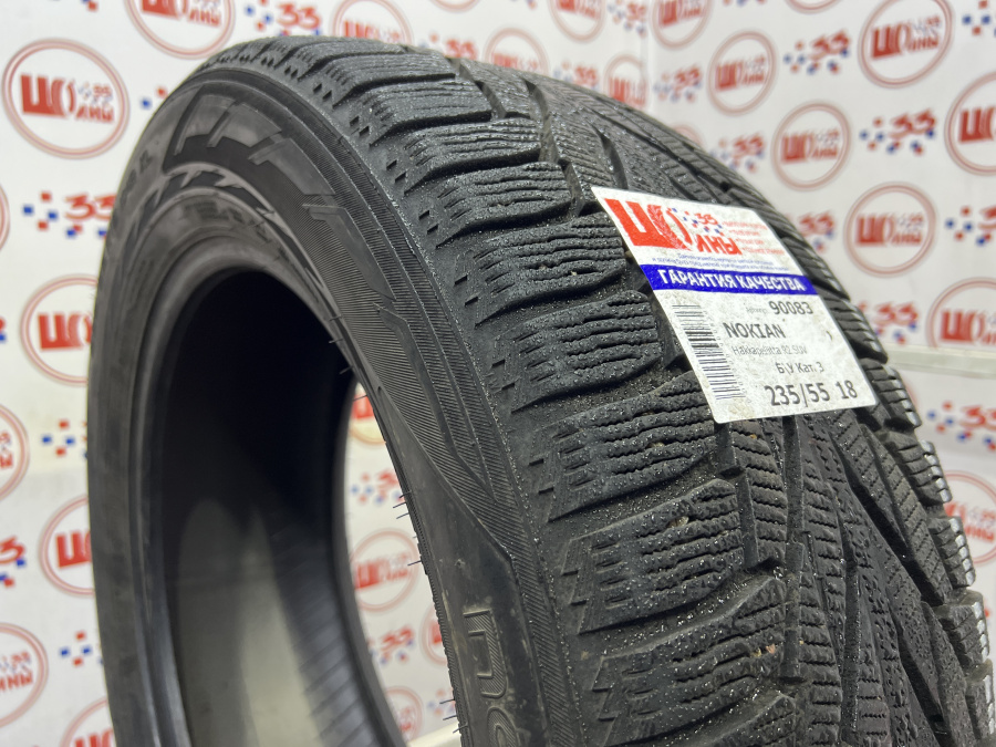 Шина Б/У 235/55 R18 Зима NOKIAN HKPL-R-2/SUV-R-2 Кат. 3