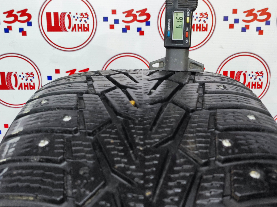 Шина Б/У 235/55 R17 Зима Шипы  NORDMAN 7 / 7-SUV Кат. 3