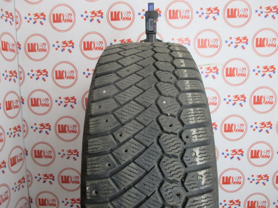 Б/У 205/55 R16 Зима Шипы  CONTINENTAL C.  Ice Contact Кат. 4