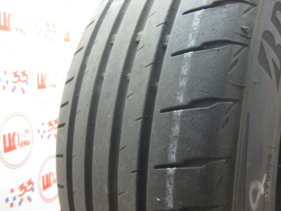 Шина Б/У 225/50 R18 Лето BRIDGESTONE Potenza S-007A Кат. 3