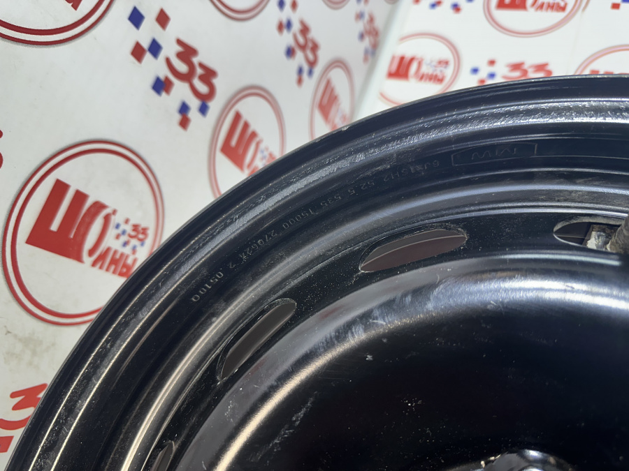 Новое Диск Стальной неоригинальный 6 JR15 5/108 52.5 d63.3  (Колпачки) Ford