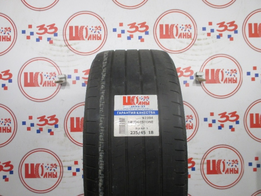 Б/У 235/45 R18 Лето BRIDGESTONE Turanza T-005 Кат. 5